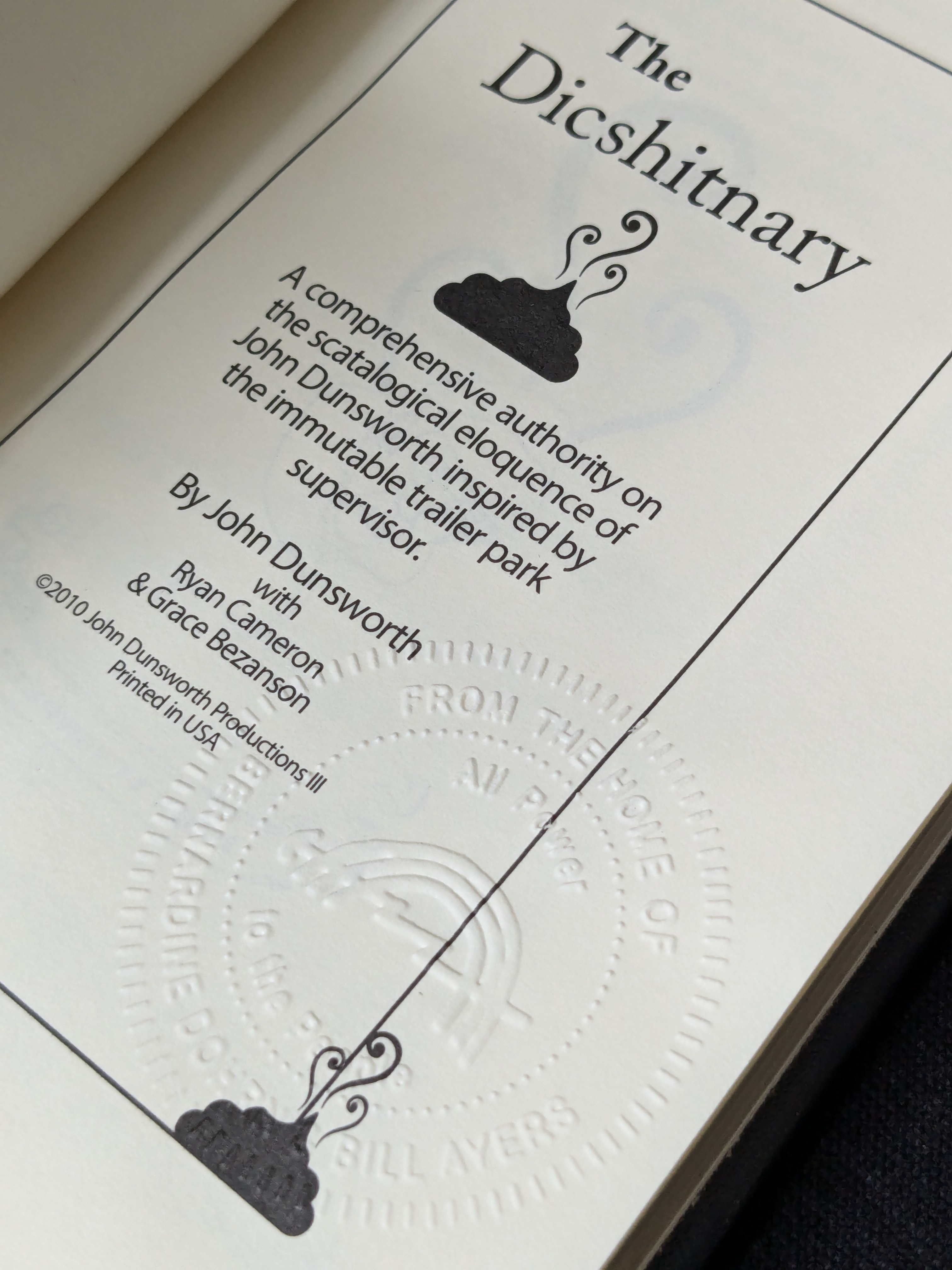 The Dicshitnary (2014) by John Dunsworth