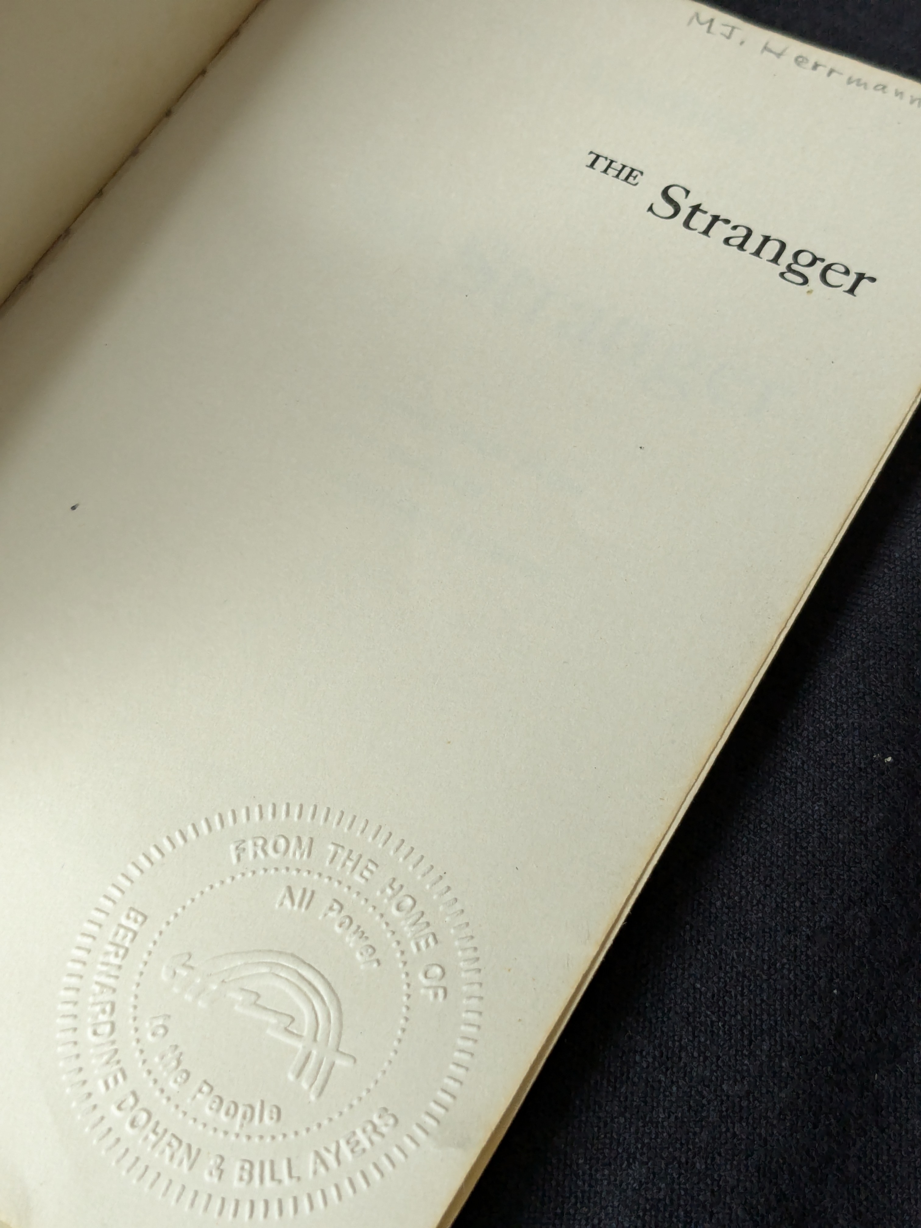 The Stranger (1946) by Albert Camus