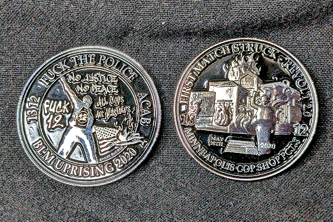 ACAB Challenge Coin & NEW BOOK - Bomb Ass Recipes!