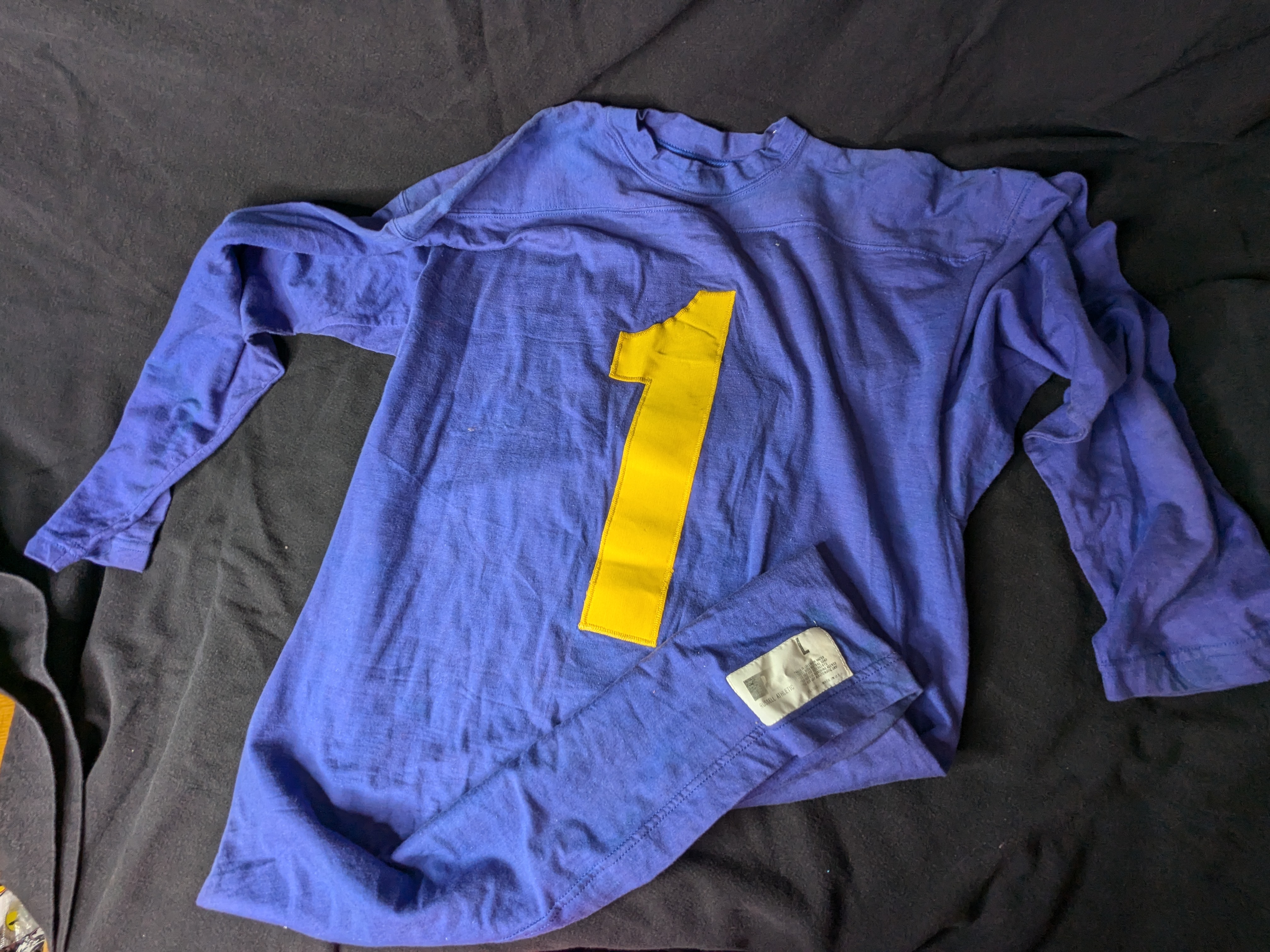 SOLD: Original Vintage Football Jersey from Bill Ayers’ Personal Collection
