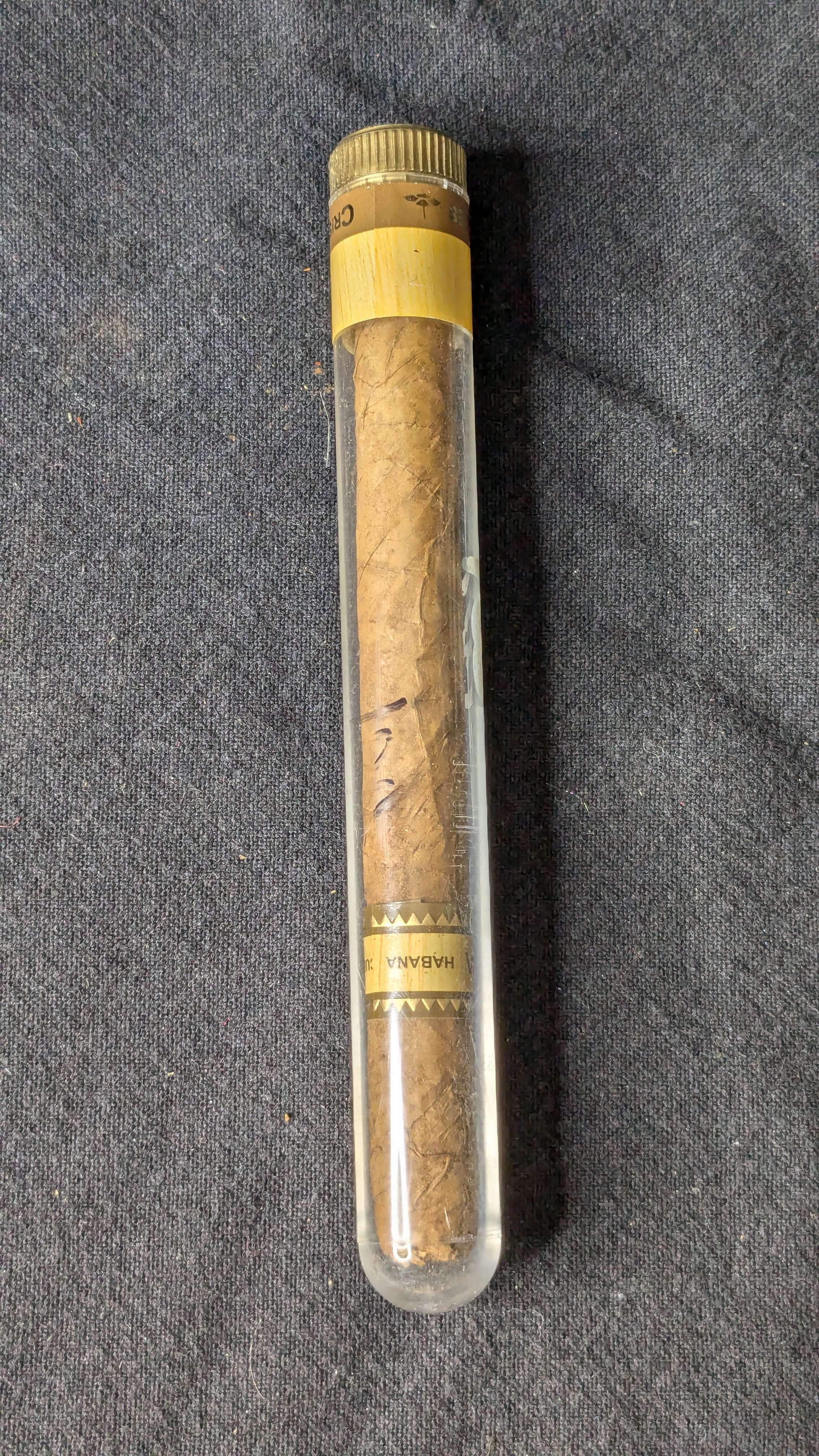 Guantanamera Cristales Cigar in Original Tube from Bill Ayers’ Des
