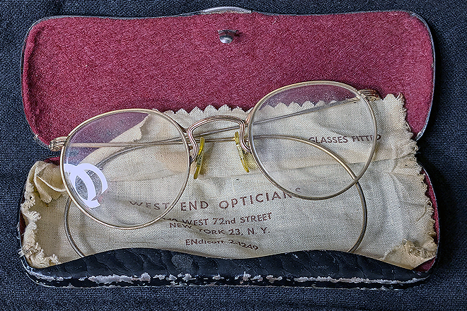 Bill Ayers’ Vintage West End Opticians Eyeglasses