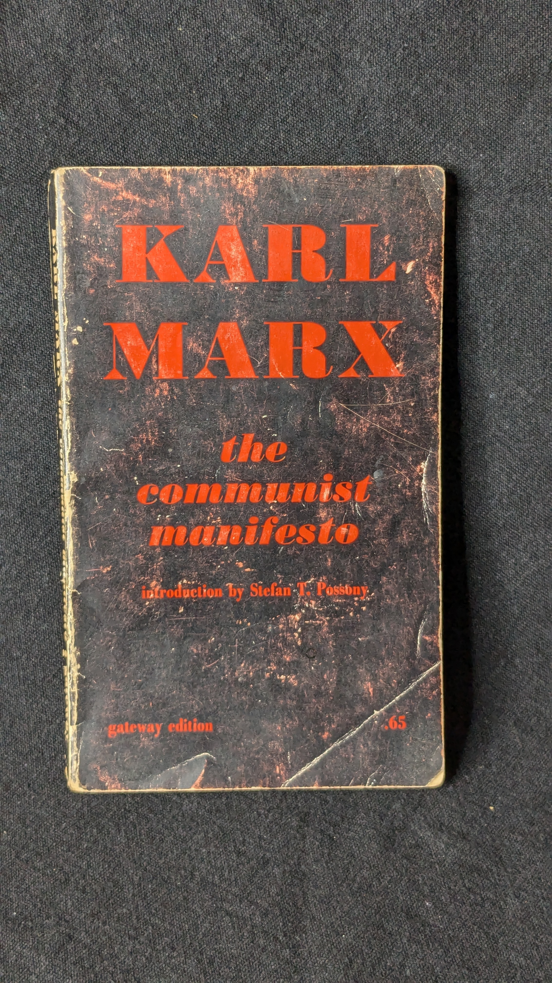 Original Copy of Karl Marx’s Communist Manifesto Signed by Bill Ayers and Bernardine Dohrn