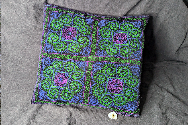Historic Handcrafted Textile Pillow 