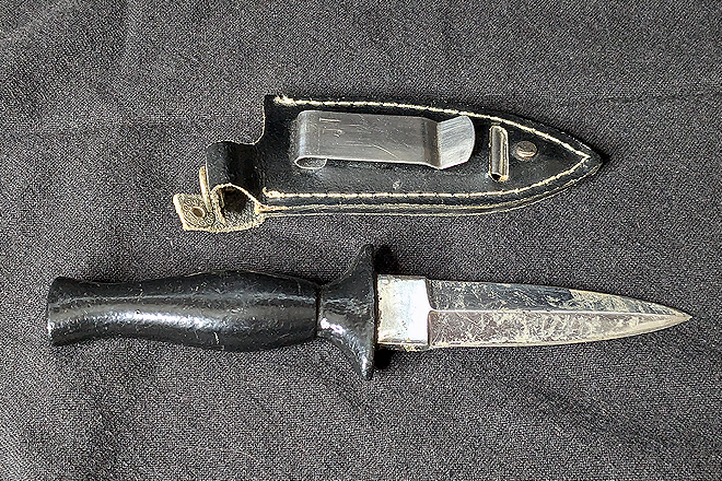 Bernardine Dohrn’s Personal Push Dagger