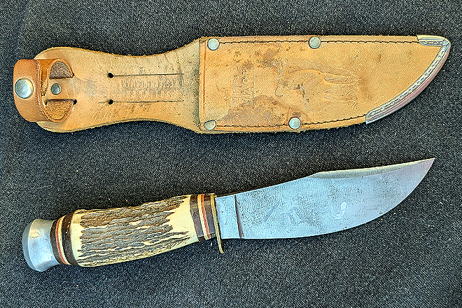 Bill Ayers Old Hickory Knife with Stag Handle