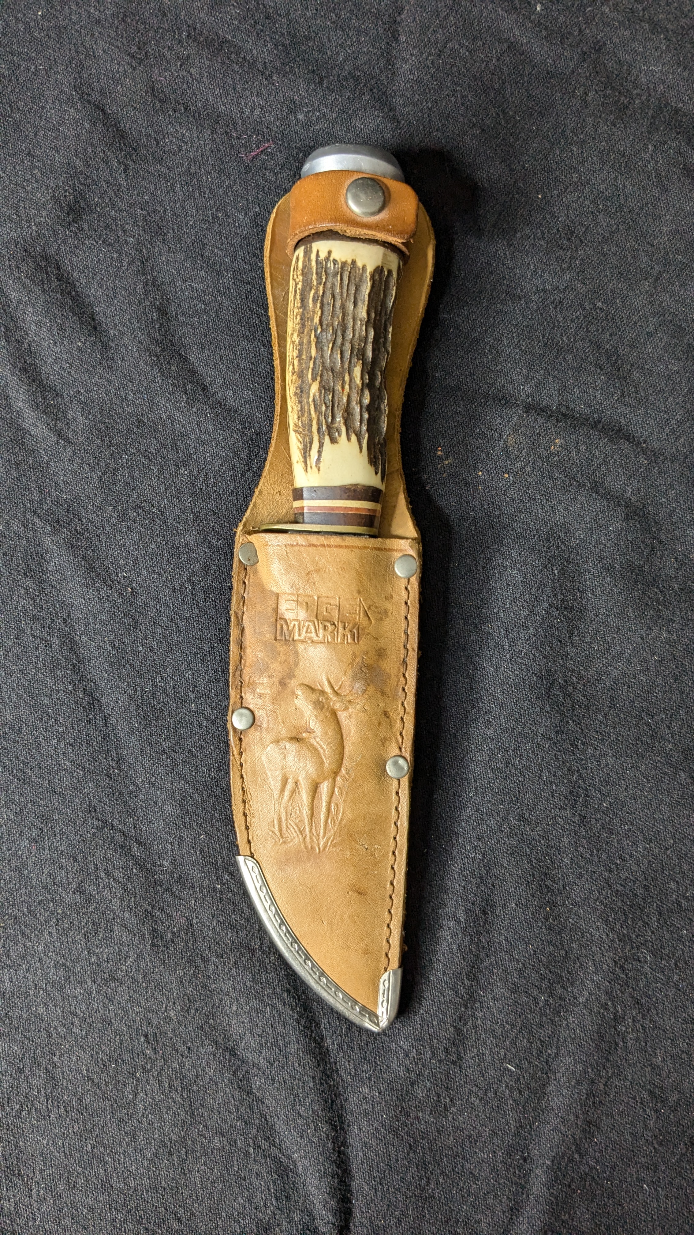 Bill Ayers Old Hickory Knife with Stag Handle