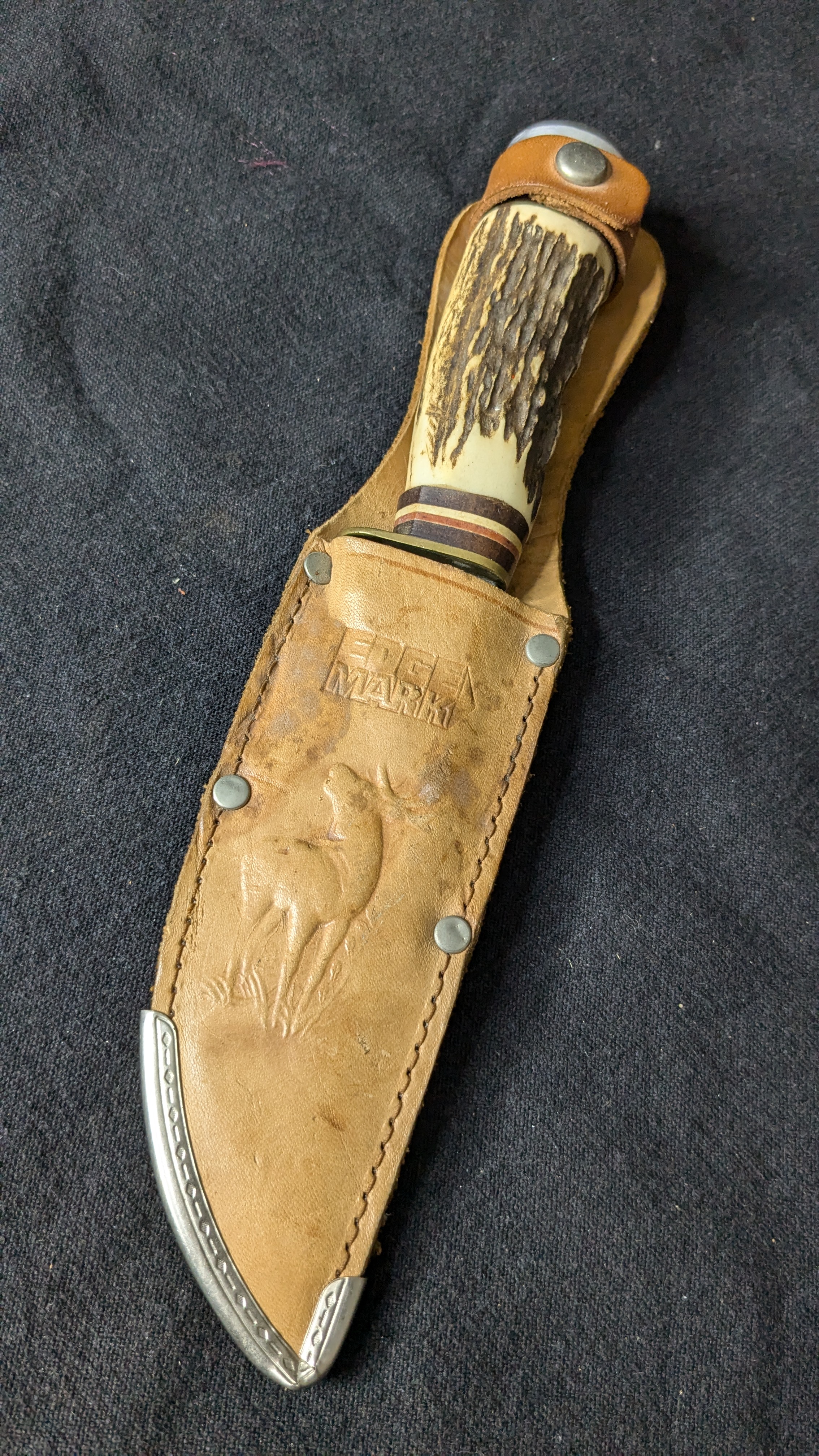 Bill Ayers Old Hickory Knife with Stag Handle