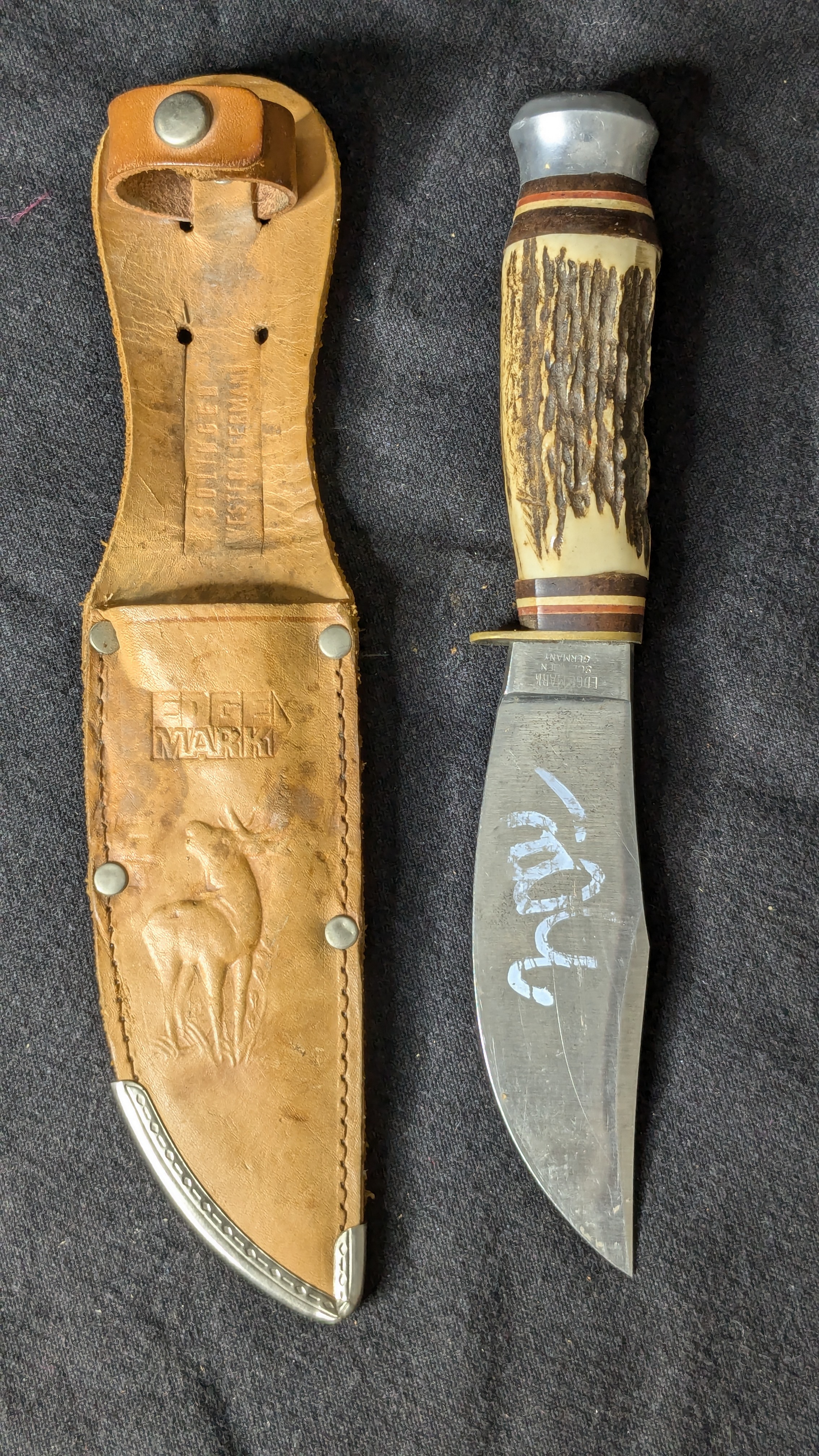 Bill Ayers Old Hickory Knife with Stag Handle