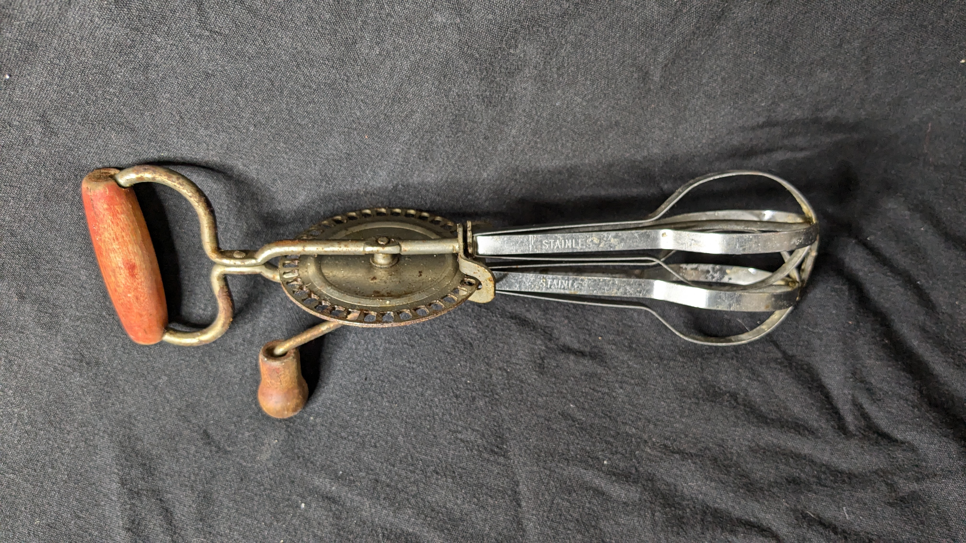 Hand-Crank Egg Beater / Mixer –  – From the Personal Collection of Bill Ayers & Bernardine Dohrn
