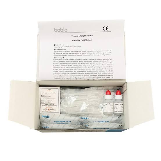 Typhoid Test Cassette (B/40) 