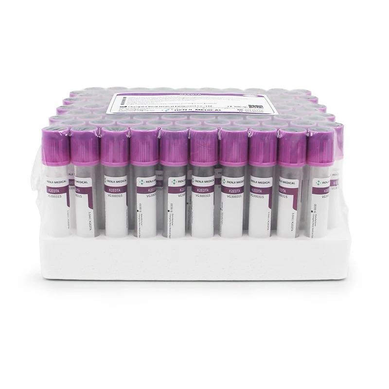 CE Approved K2/K3 EDTA Blood Collection Tubes