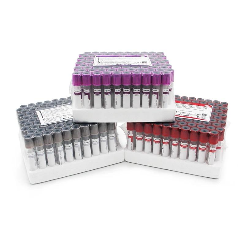 CE Approved K2/K3 EDTA Blood Collection Tubes