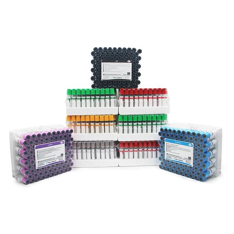 CE Approved K2/K3 EDTA Blood Collection Tubes
