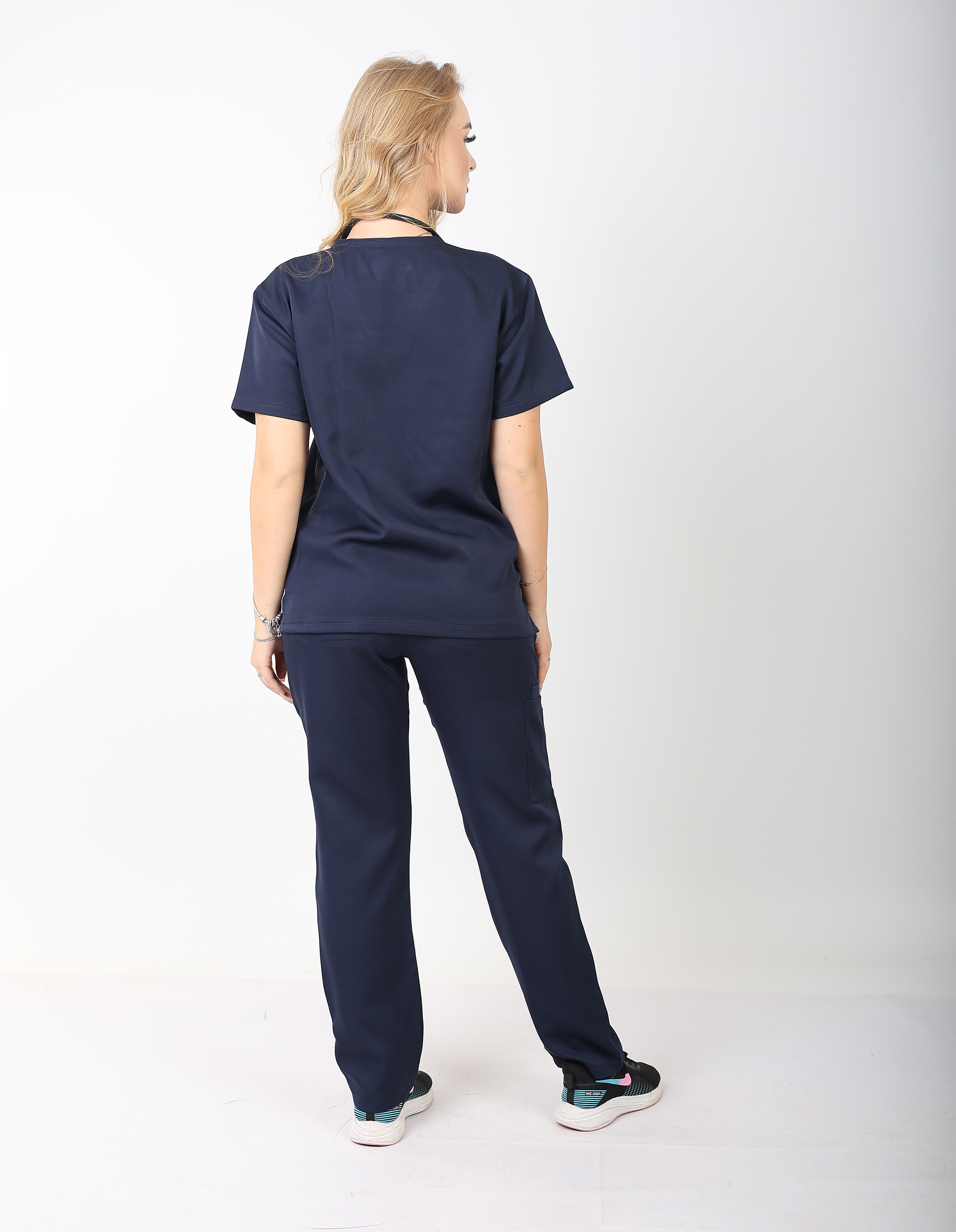 Women’s Dark Blue Scrub Medical Scrub