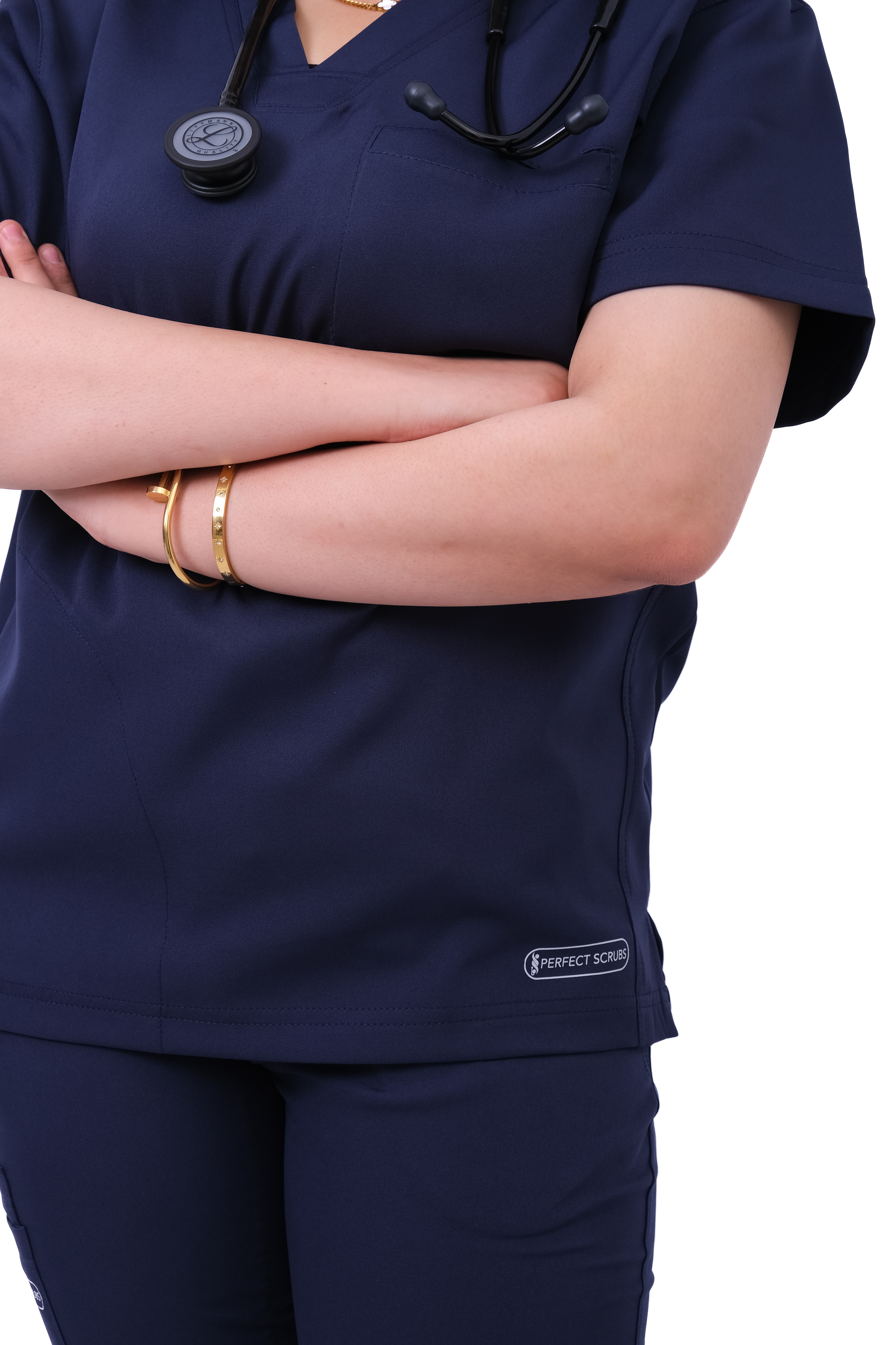 Women’s Dark Blue Scrub Medical Scrub
