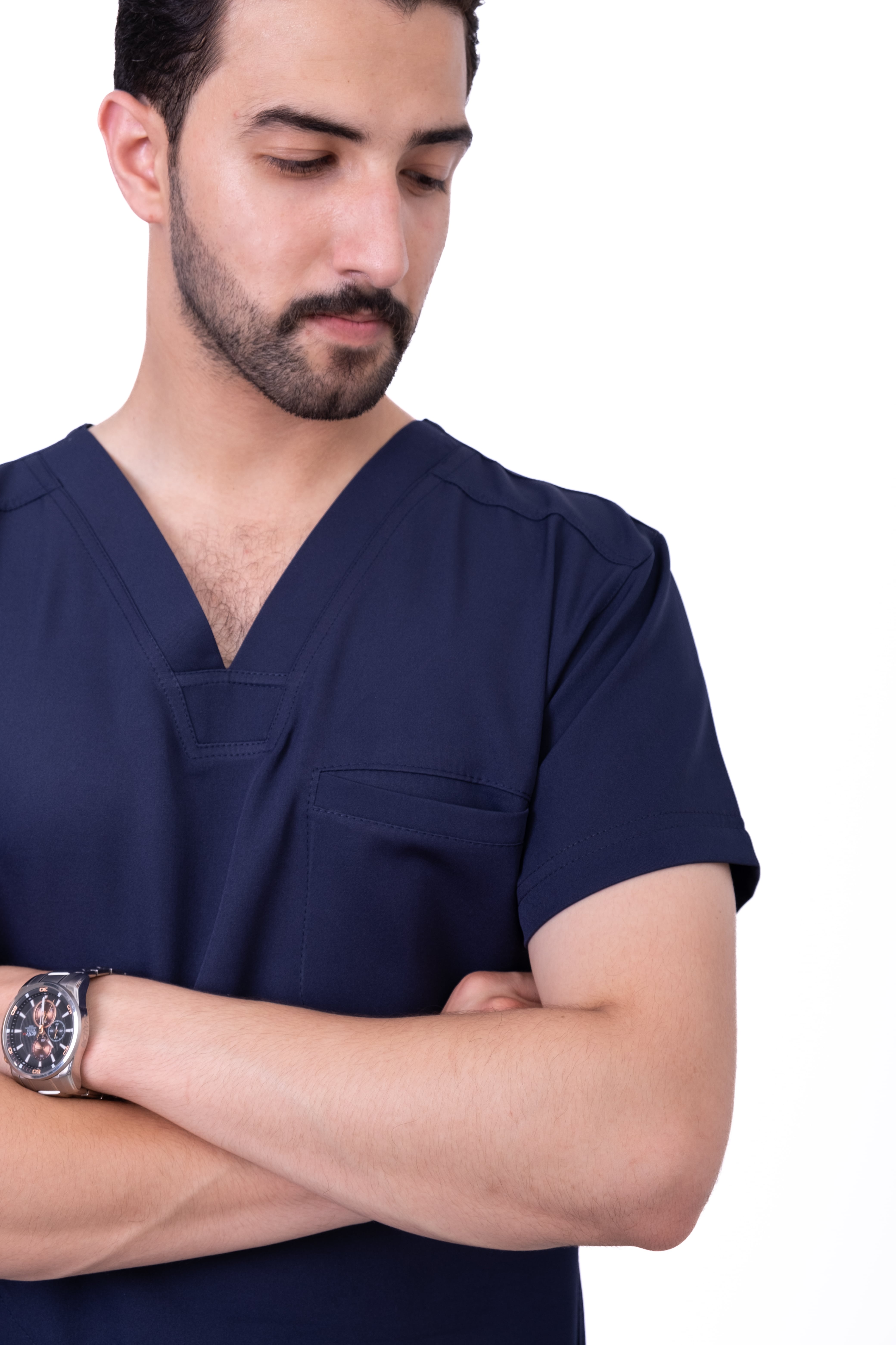 Men’s Navy blue Medical Scrub Set