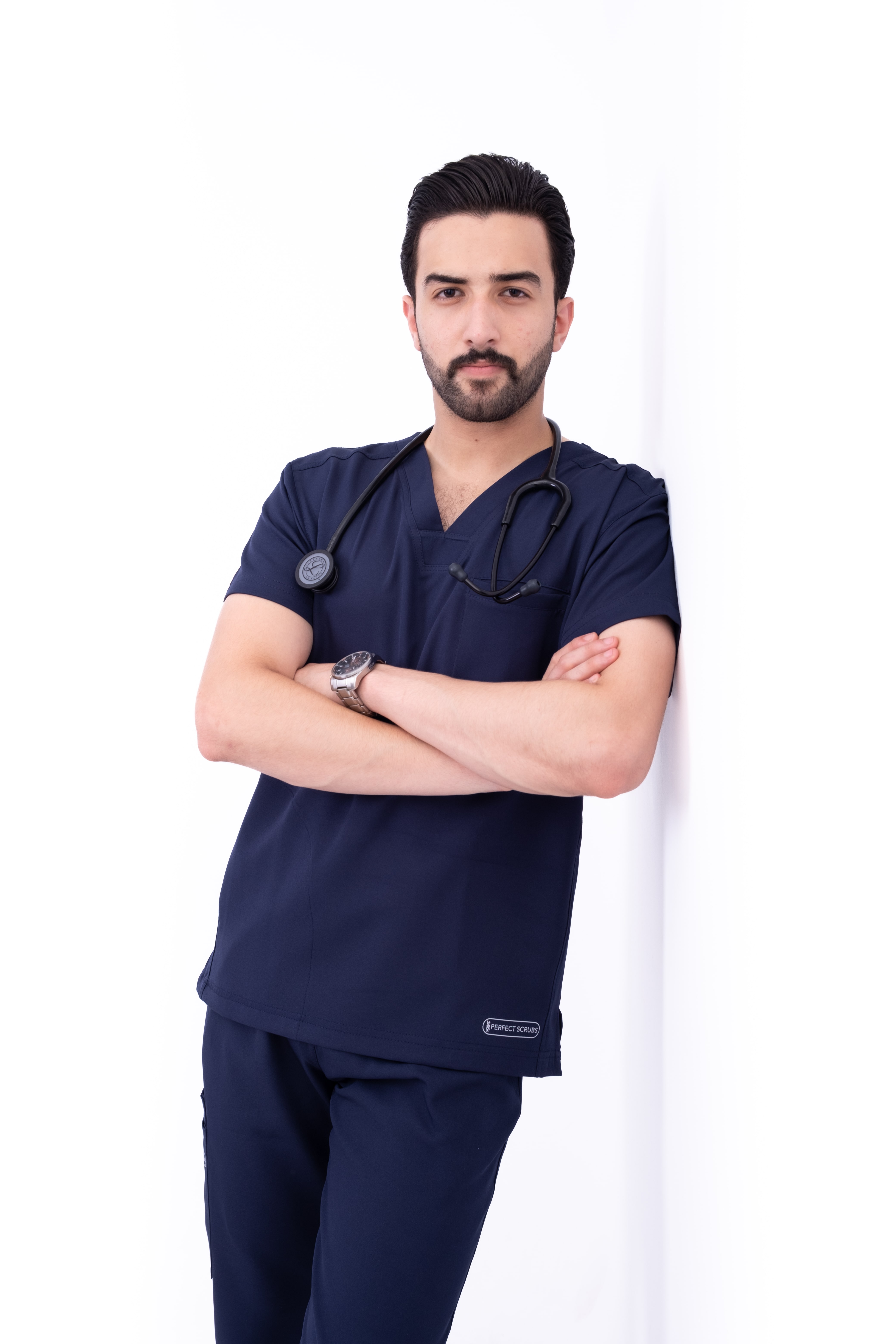 Men’s Navy blue Medical Scrub Set