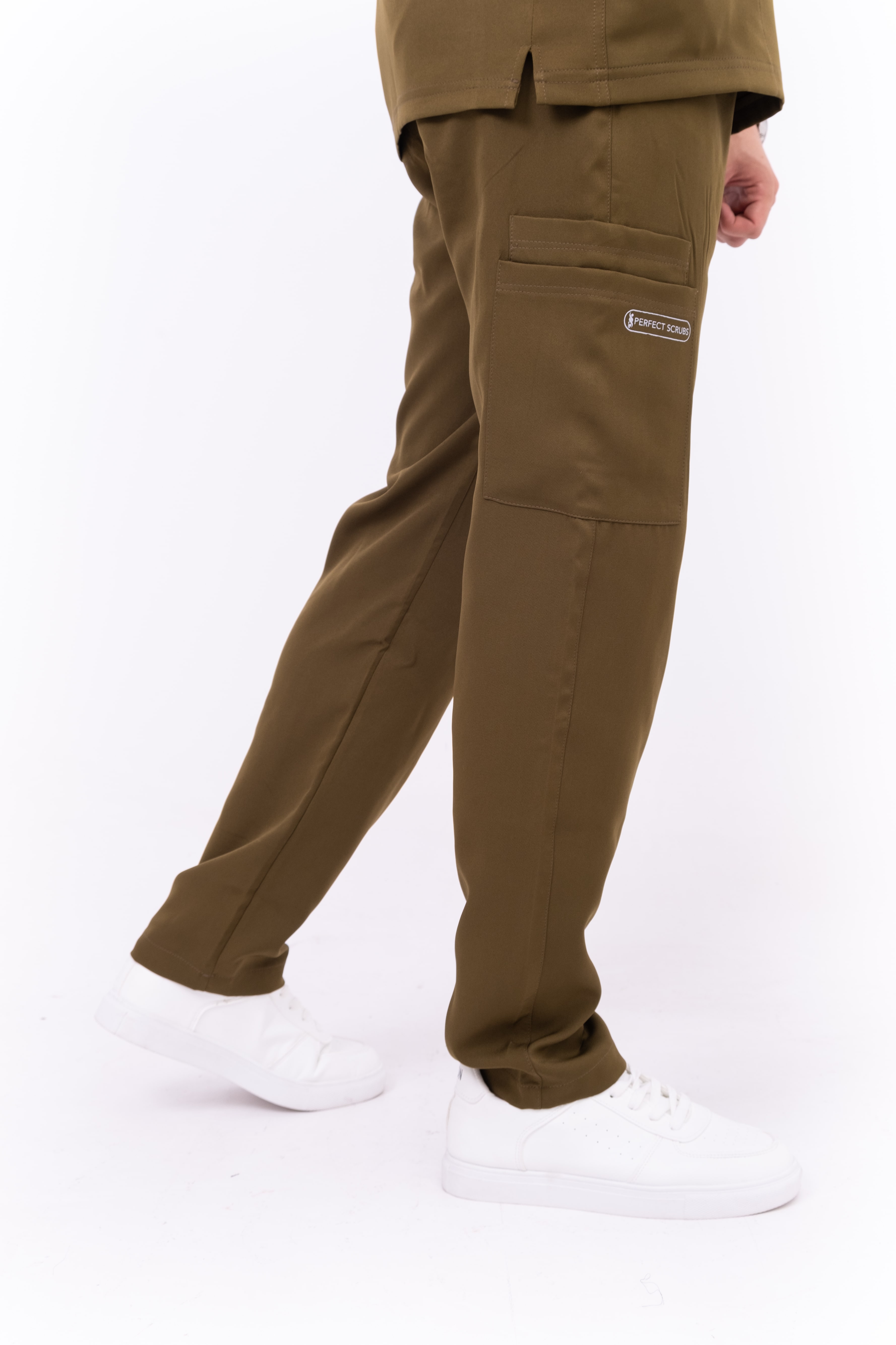 Men’s Olive Green Medical Scrub Set