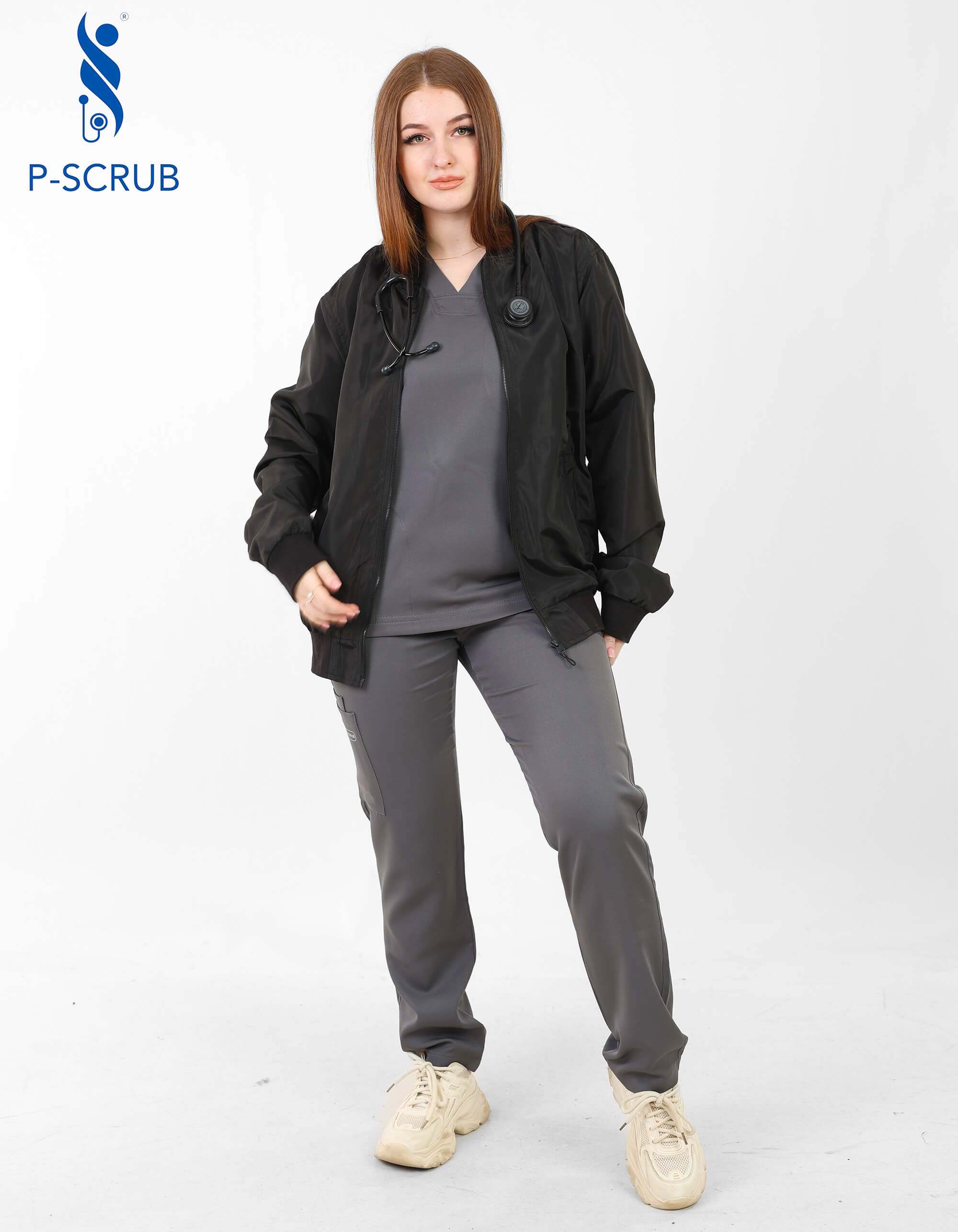 Unisex Waterproof Jacket – Black
