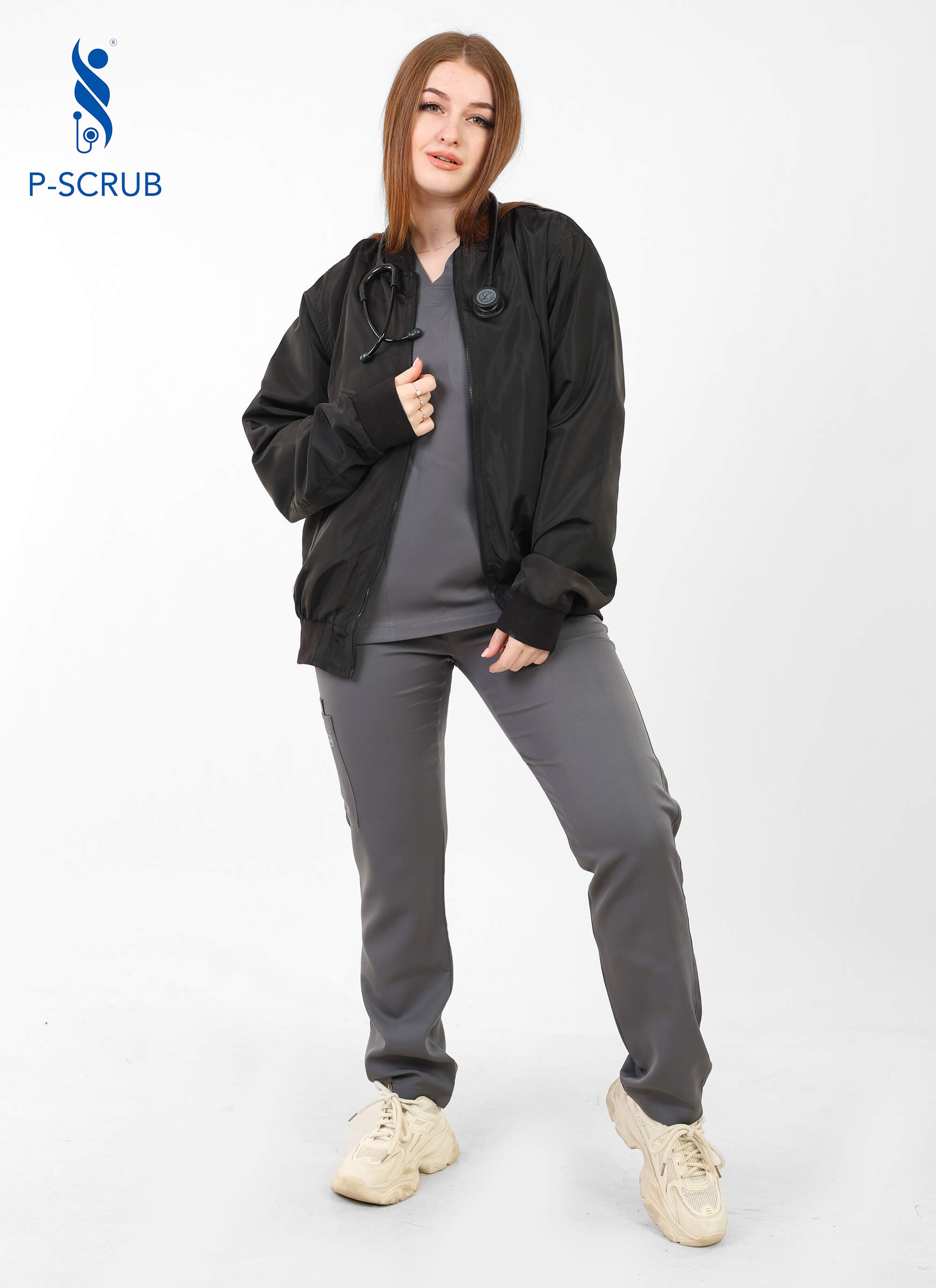 Unisex Waterproof Jacket – Black