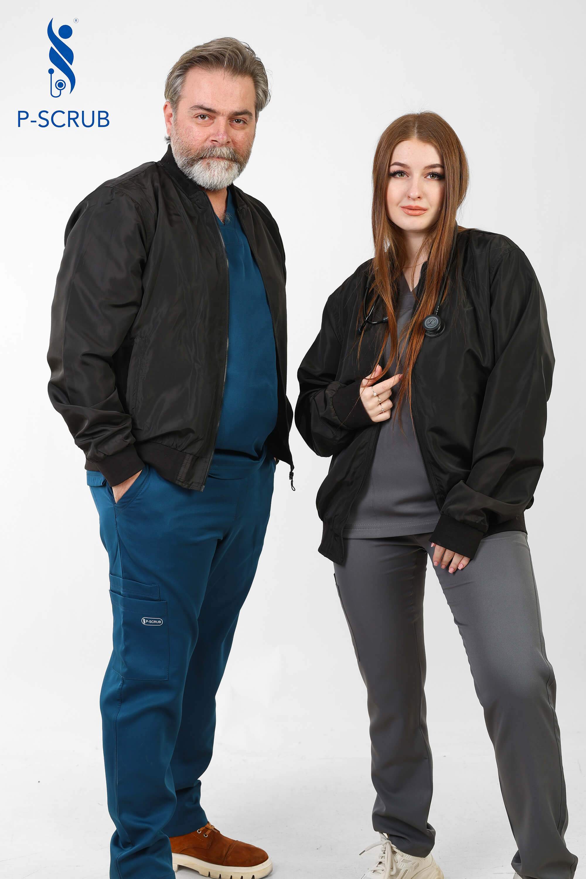 Unisex Waterproof Jacket – Black