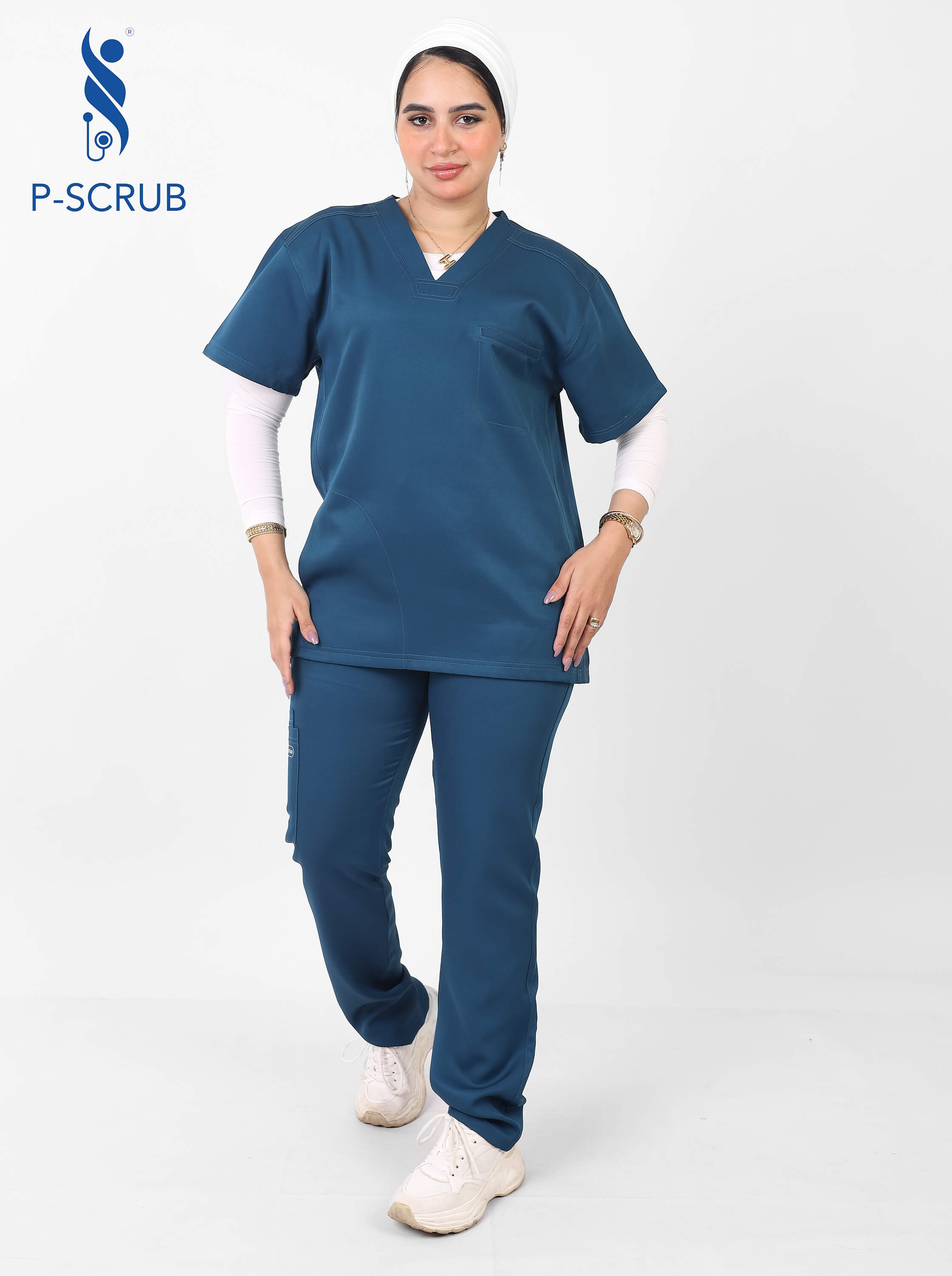 Women’s Teal  Medical Scrub