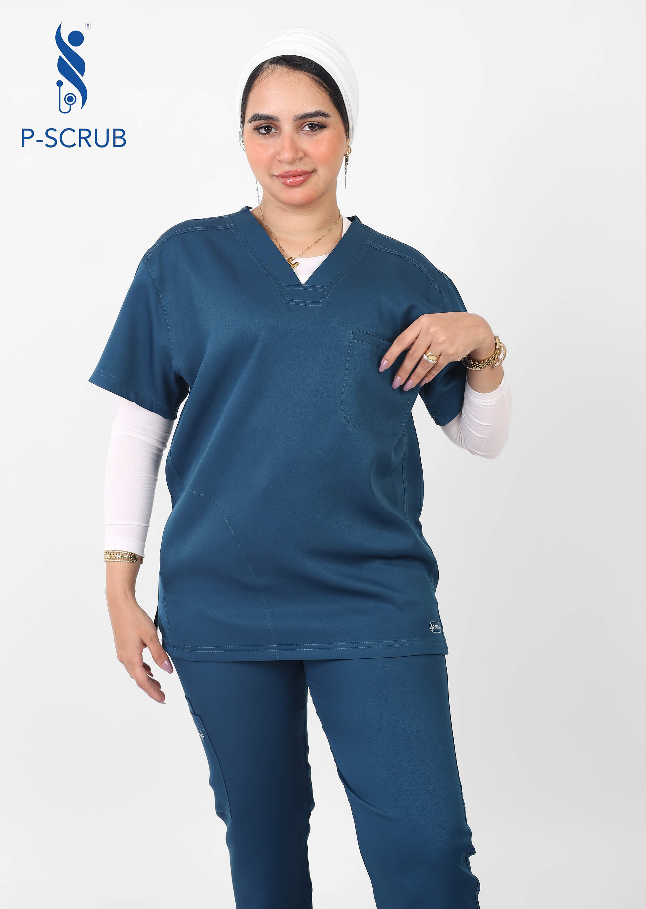Women’s Teal  Medical Scrub