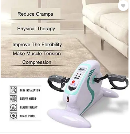 Ats Motorized Electric Bike Pedal Exerciser for Arm/Leg Exercise Cycling Trainer Mini Pedal Exerciser Cycle