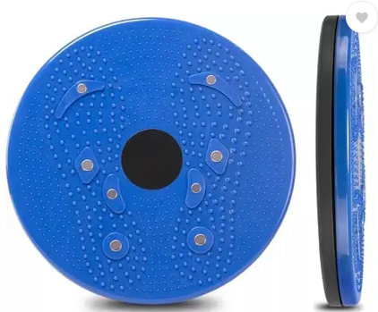 Manogyam Acupressure Twister (Pyramids n Magnets) Ab Exerciser (Blue)