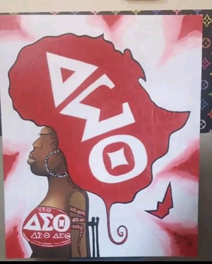 Delta Sigma Theta Sorority Art
