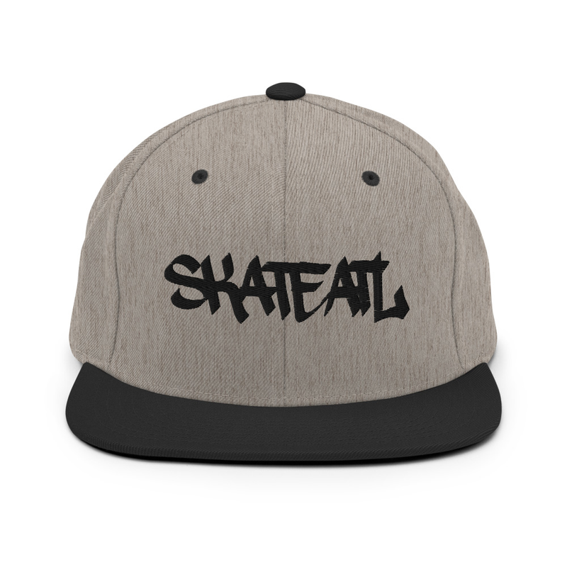 SKATEATL Snapback Cap