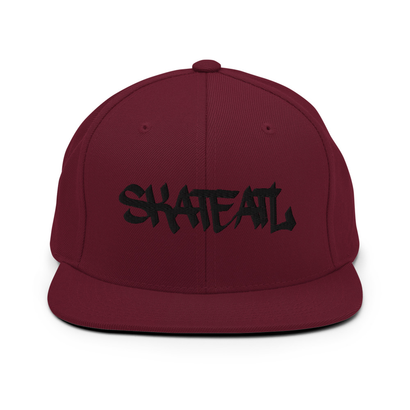 SKATEATL Snapback Cap