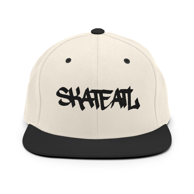 SKATEATL Snapback Cap