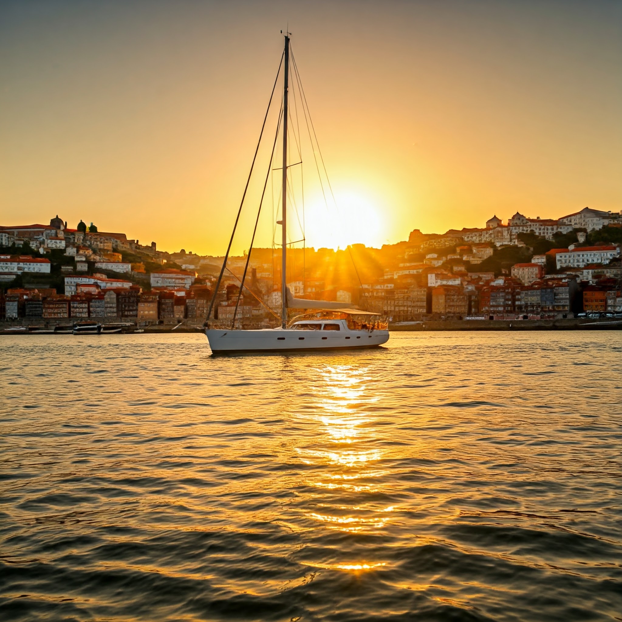 Croisière VIP au coucher du soleil, apéritif, dîner et nuit à bord 