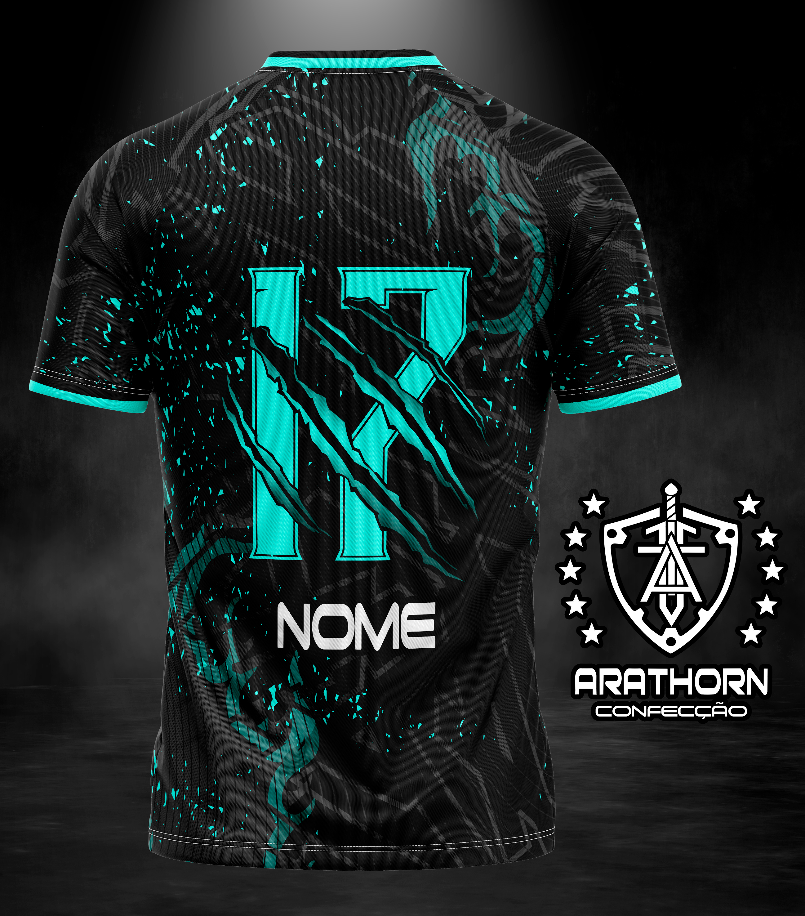 Camiseta Terceirão Green Wolves