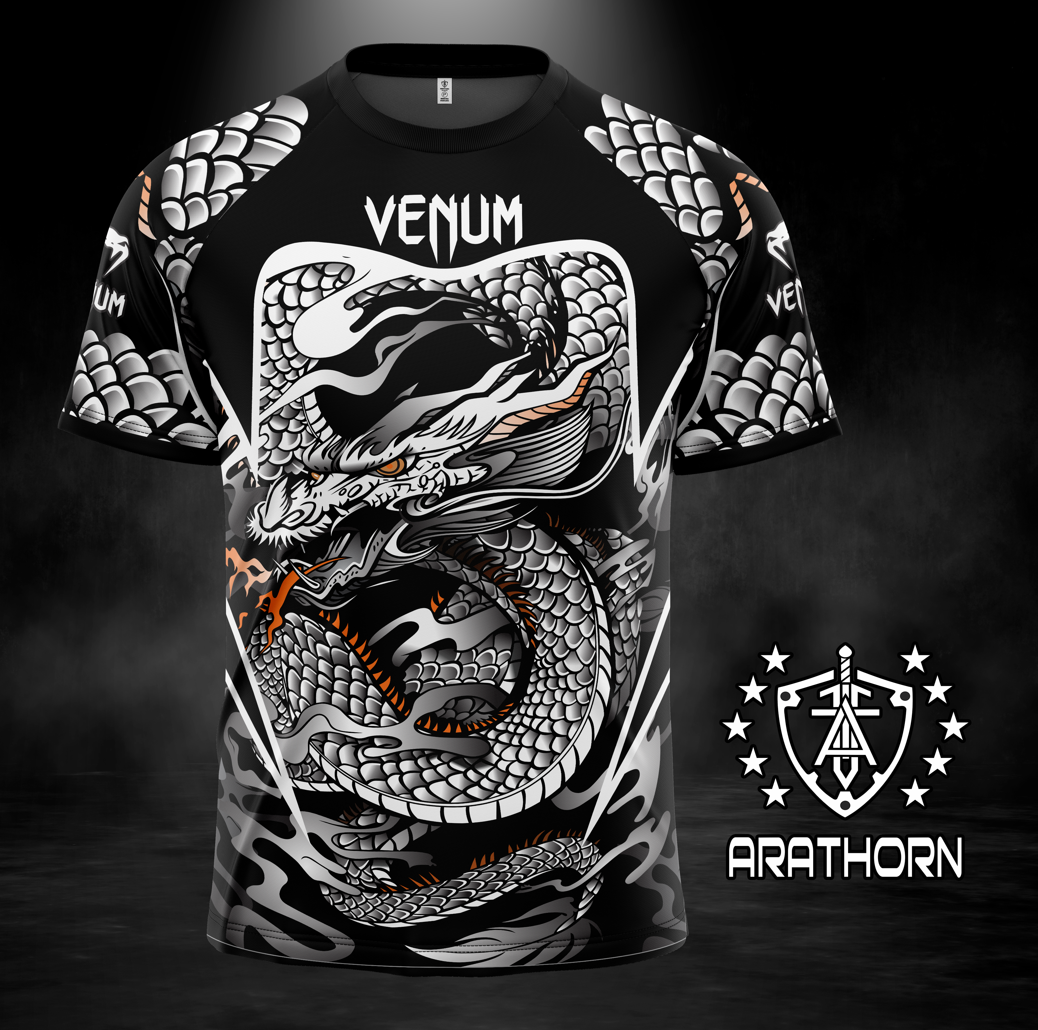 Camiseta Venum Dragon