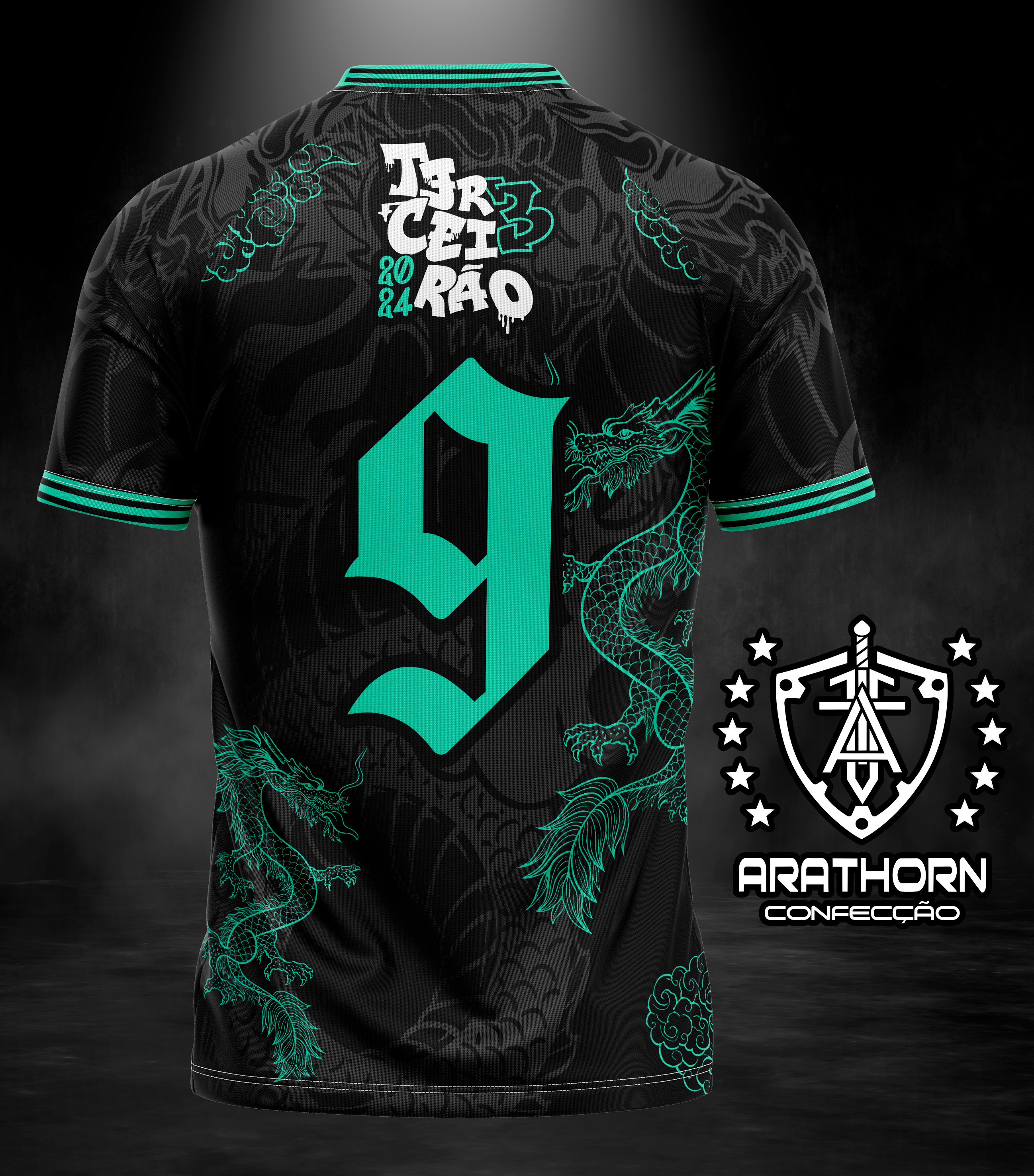 Camiseta Terceirão Green Green Dragon