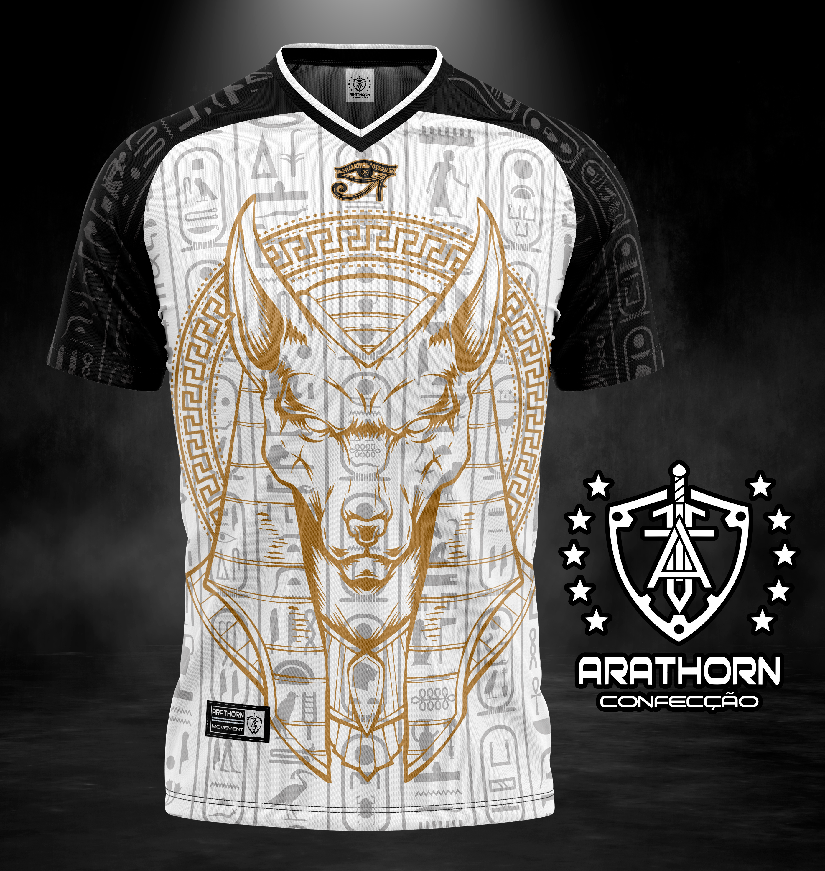 Camiseta Terceirão Interclasses White Anubis