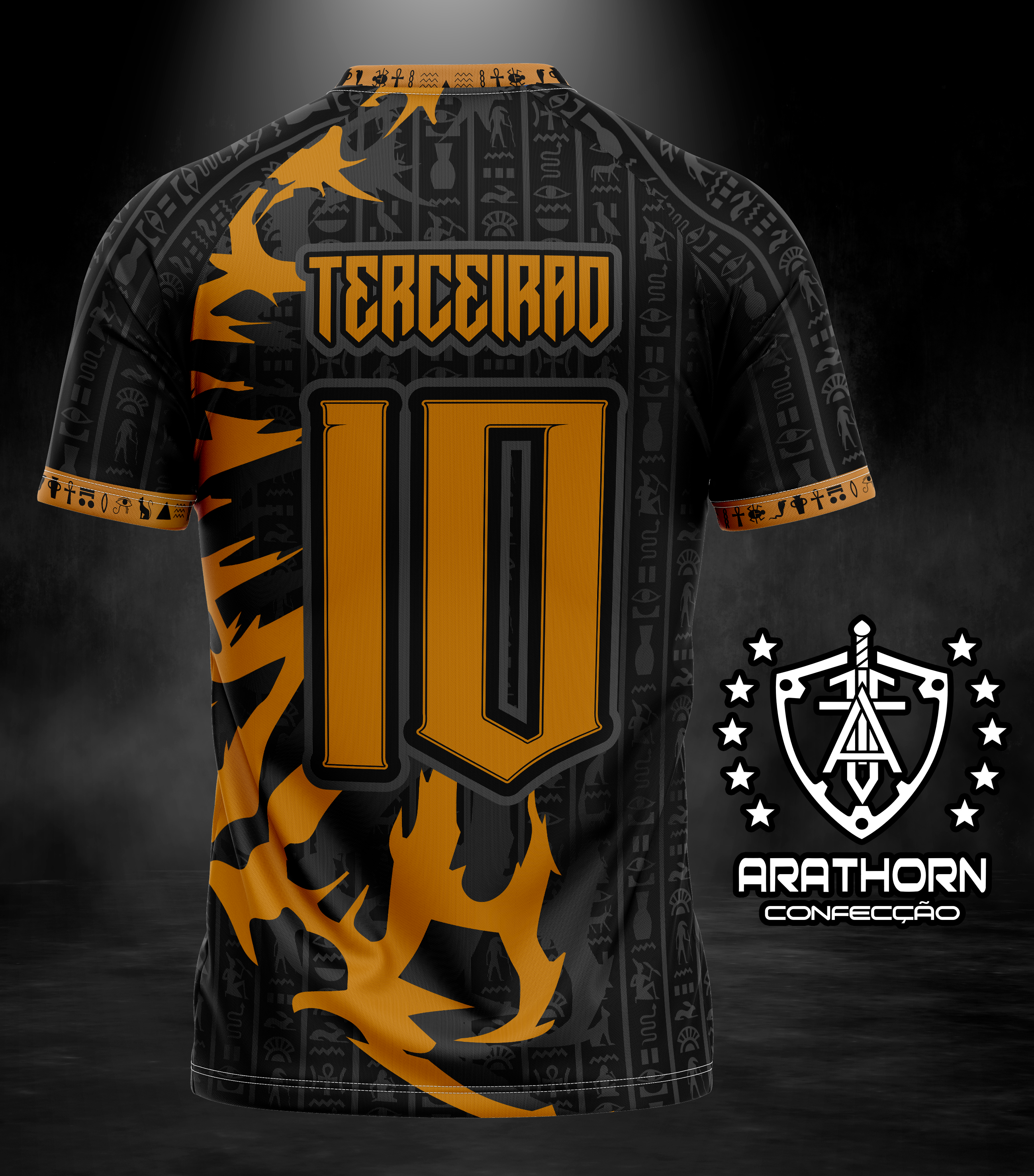 Camiseta Terceirão Interclasses Black Anubis
