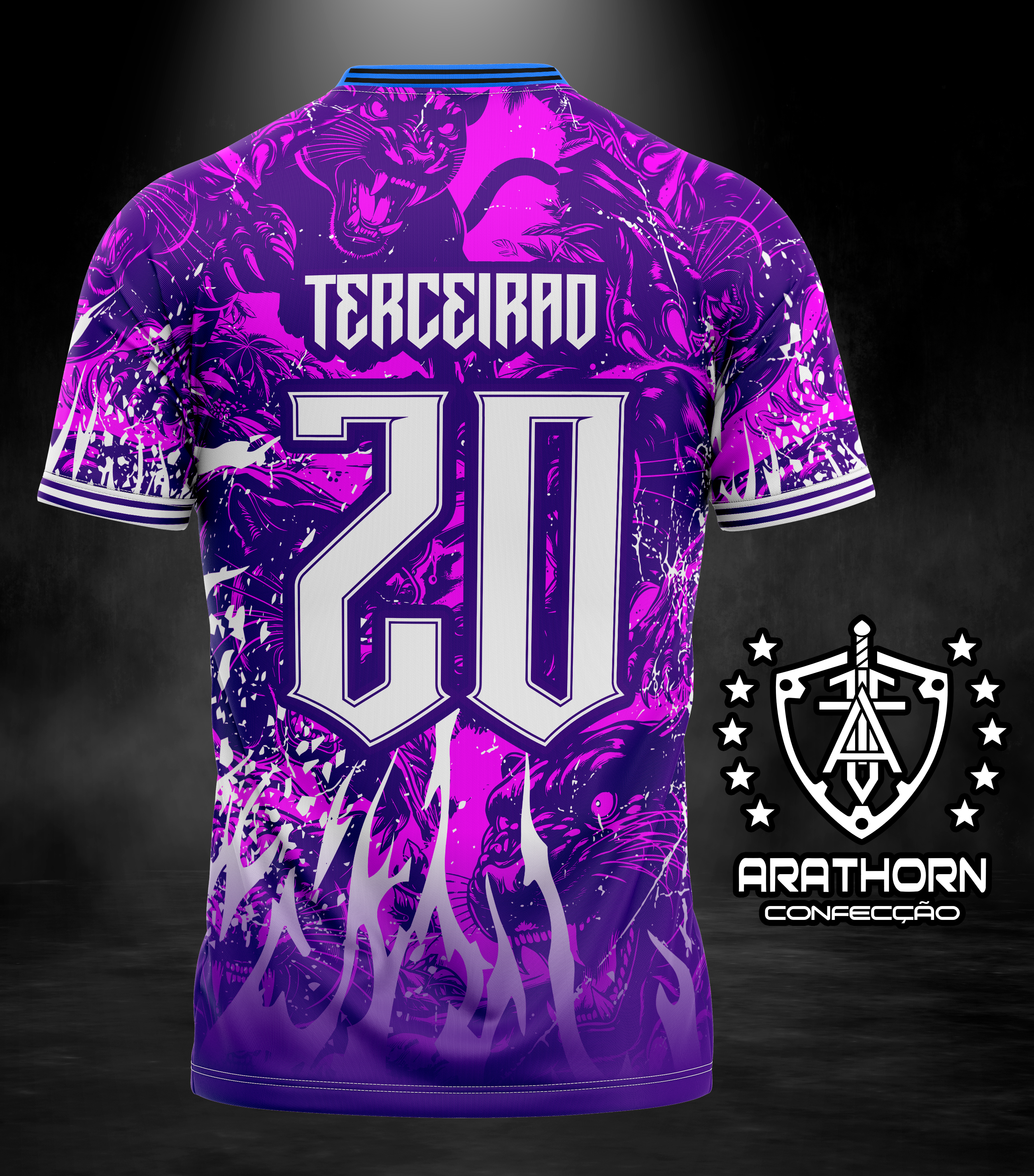 Camiseta Terceirão Black Phanter