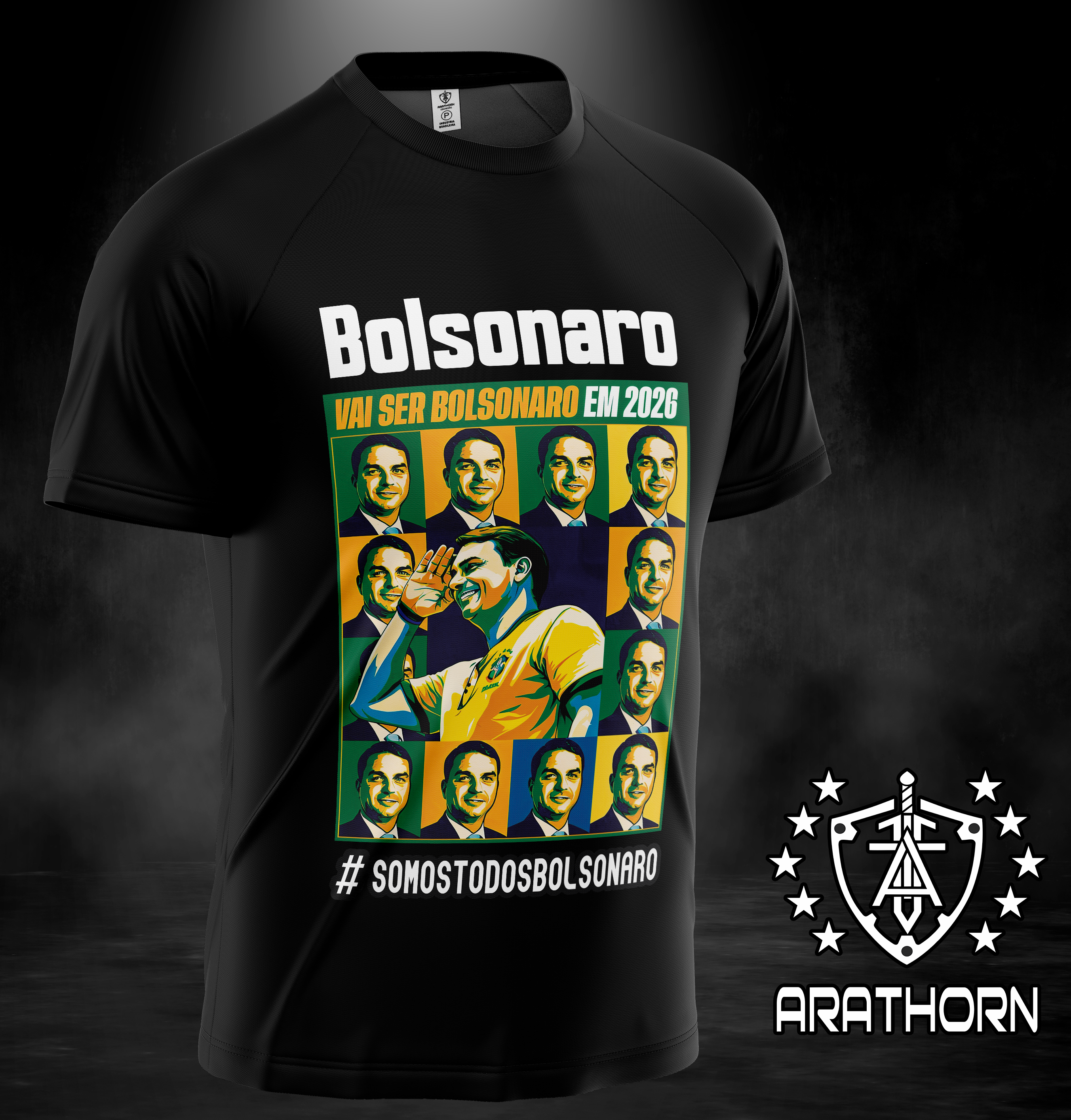 Camiseta Bolsonaro 2026