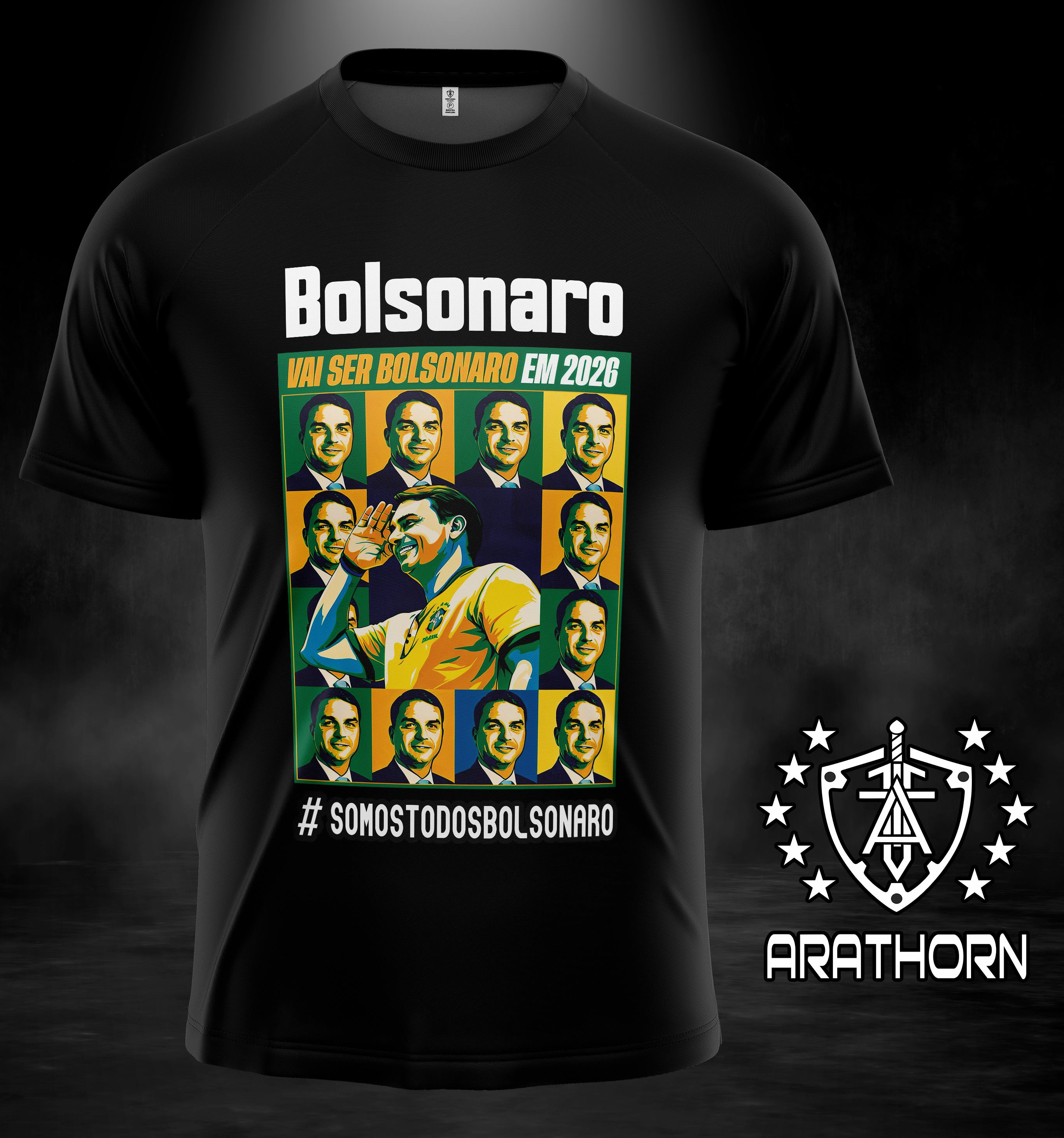 Camiseta Bolsonaro 2026