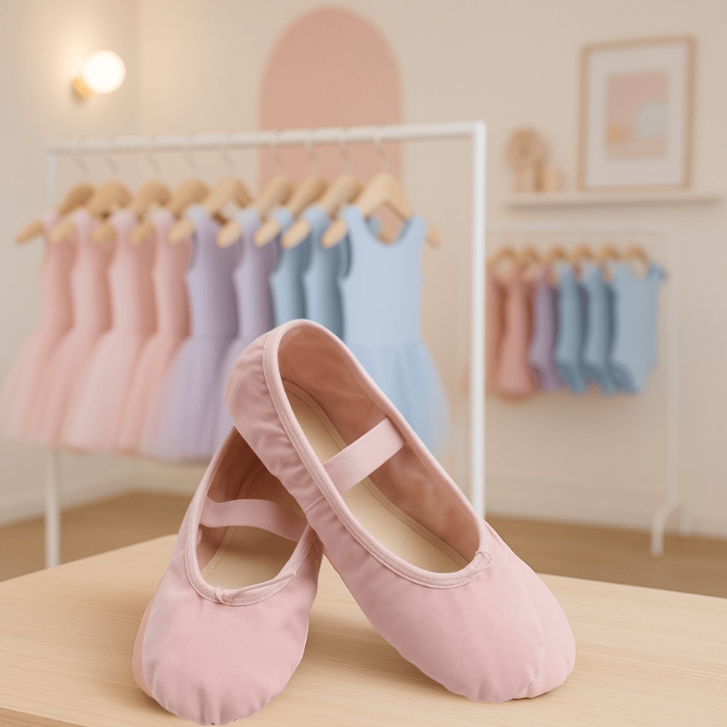 Sapatilha rosa para ballet