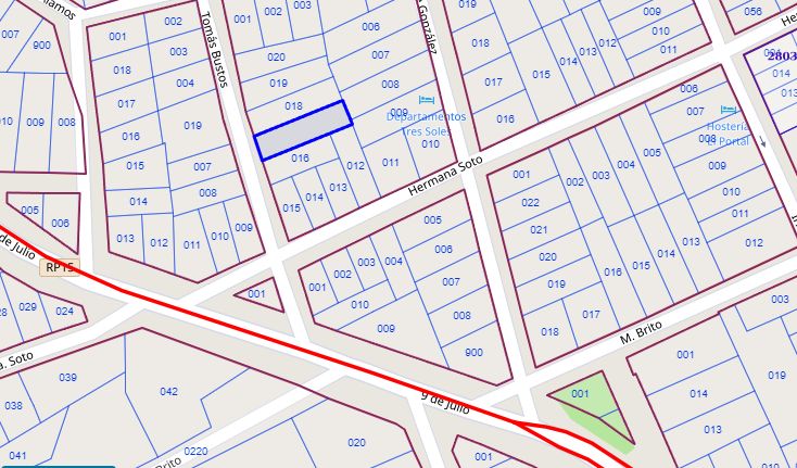 Lote  a una cuadra de la ruta Villa Cura Brochero