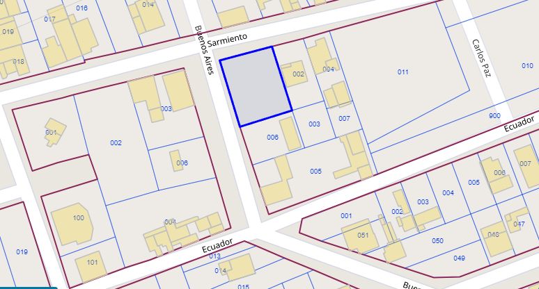 Lote en Mina Clavero
