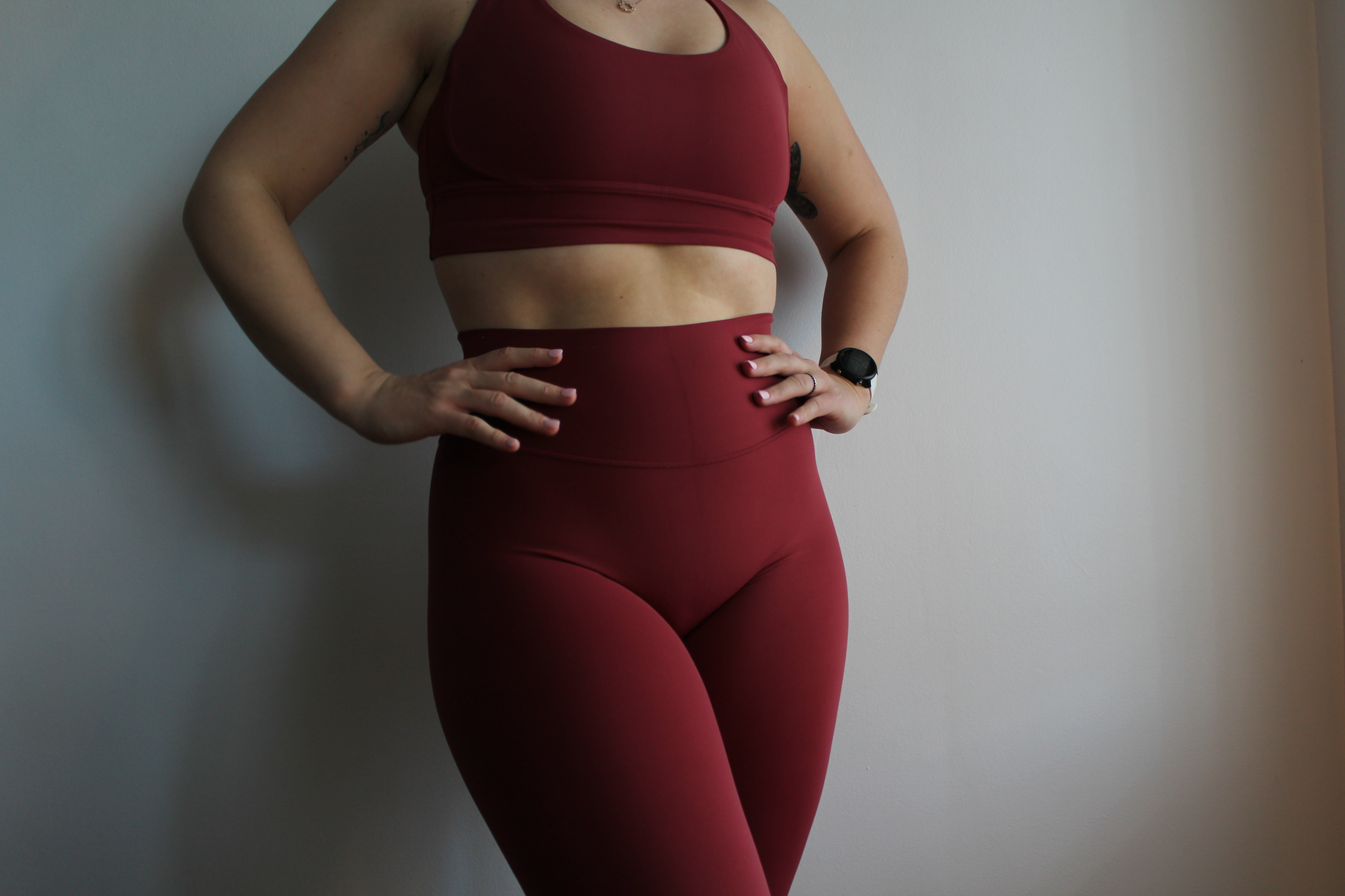 Blossom Bra - Wine Red