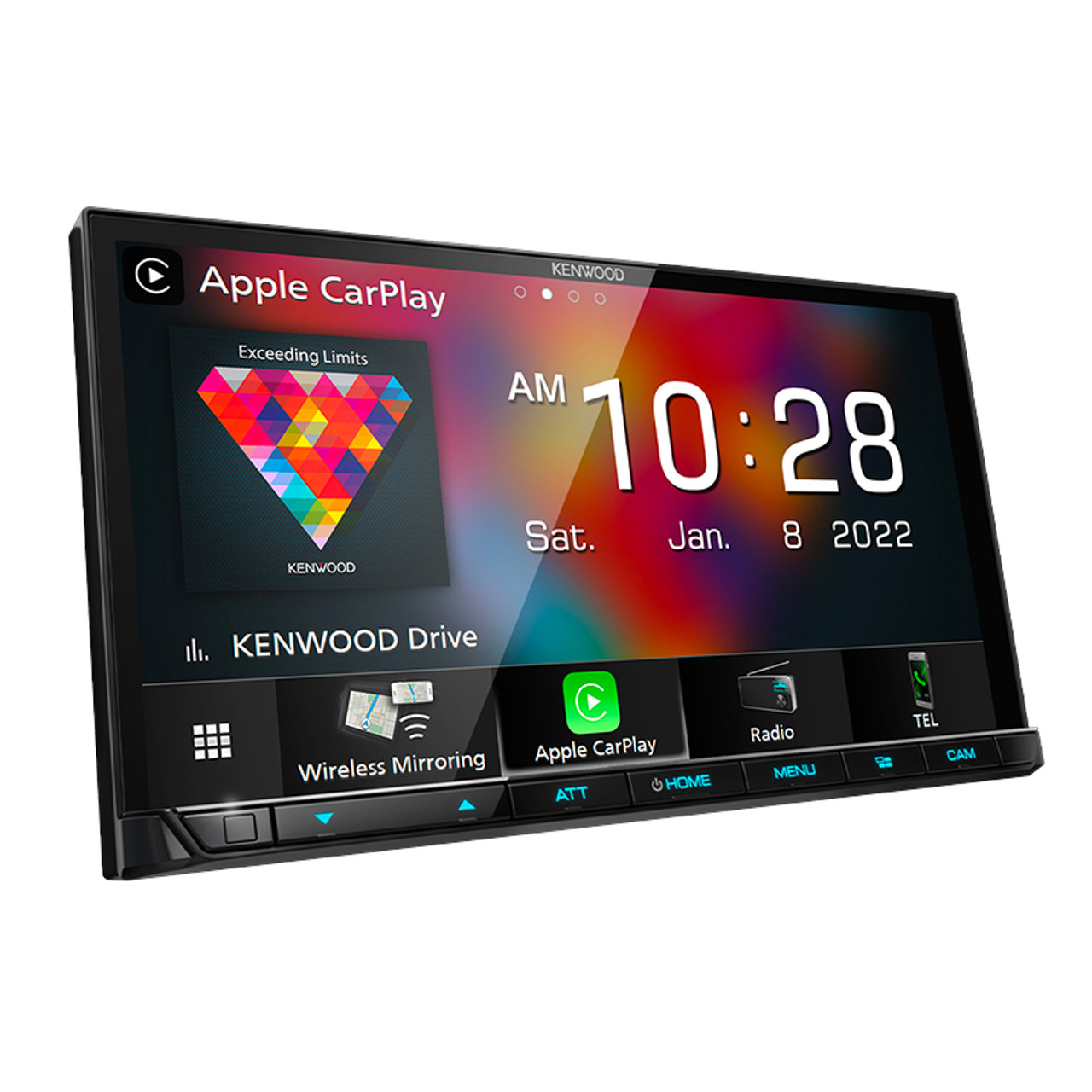 Kenwood DMX8521S Multimedia Receiver with Wireless Apple Carplay, Android auto Maestro Compatible