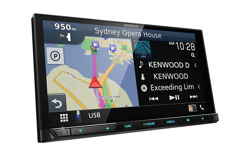 Kenwood DNX9190DABS 6.8" Built-In-Car Navigation GARMIN  with Wireless Apple CarPlay Android Auto Head Unit 