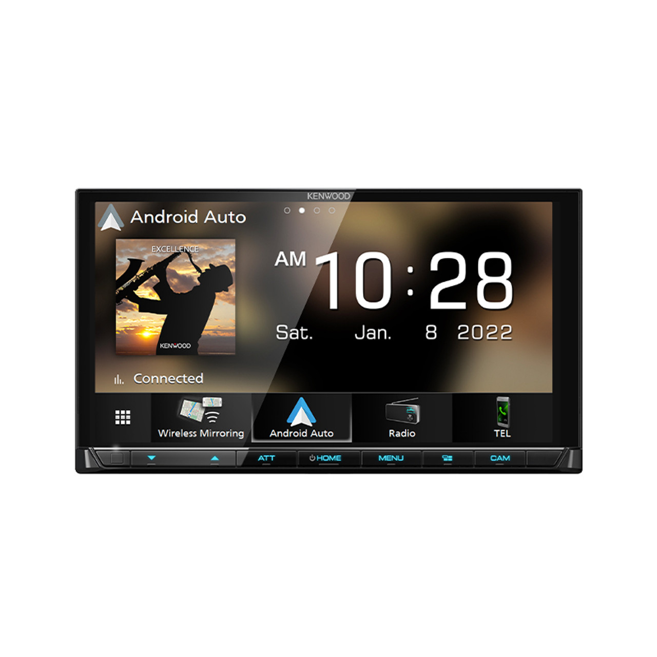 Kenwood DMX9021S Wireless CarPlay & Android Auto Monitor with Built-In Receiver Idatalink Maestro Compatible